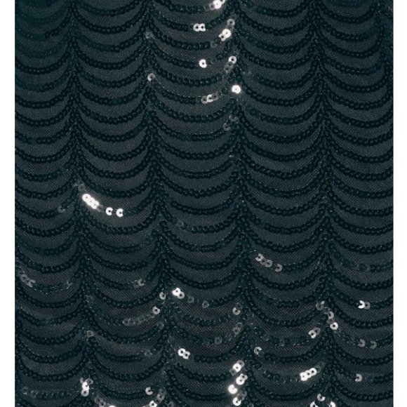 NWT Lulus Black Sequin Bodycon Dress - Picture 3 of 7